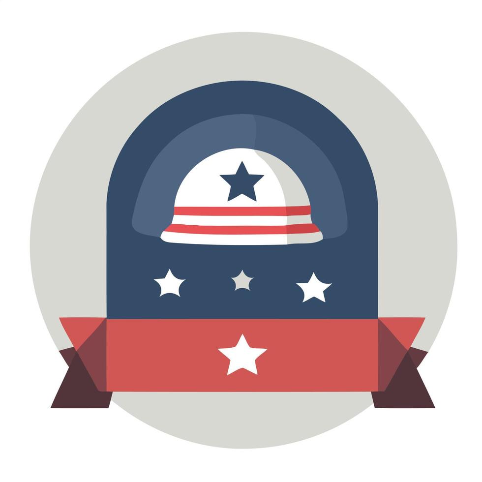 icon for memorial day vector