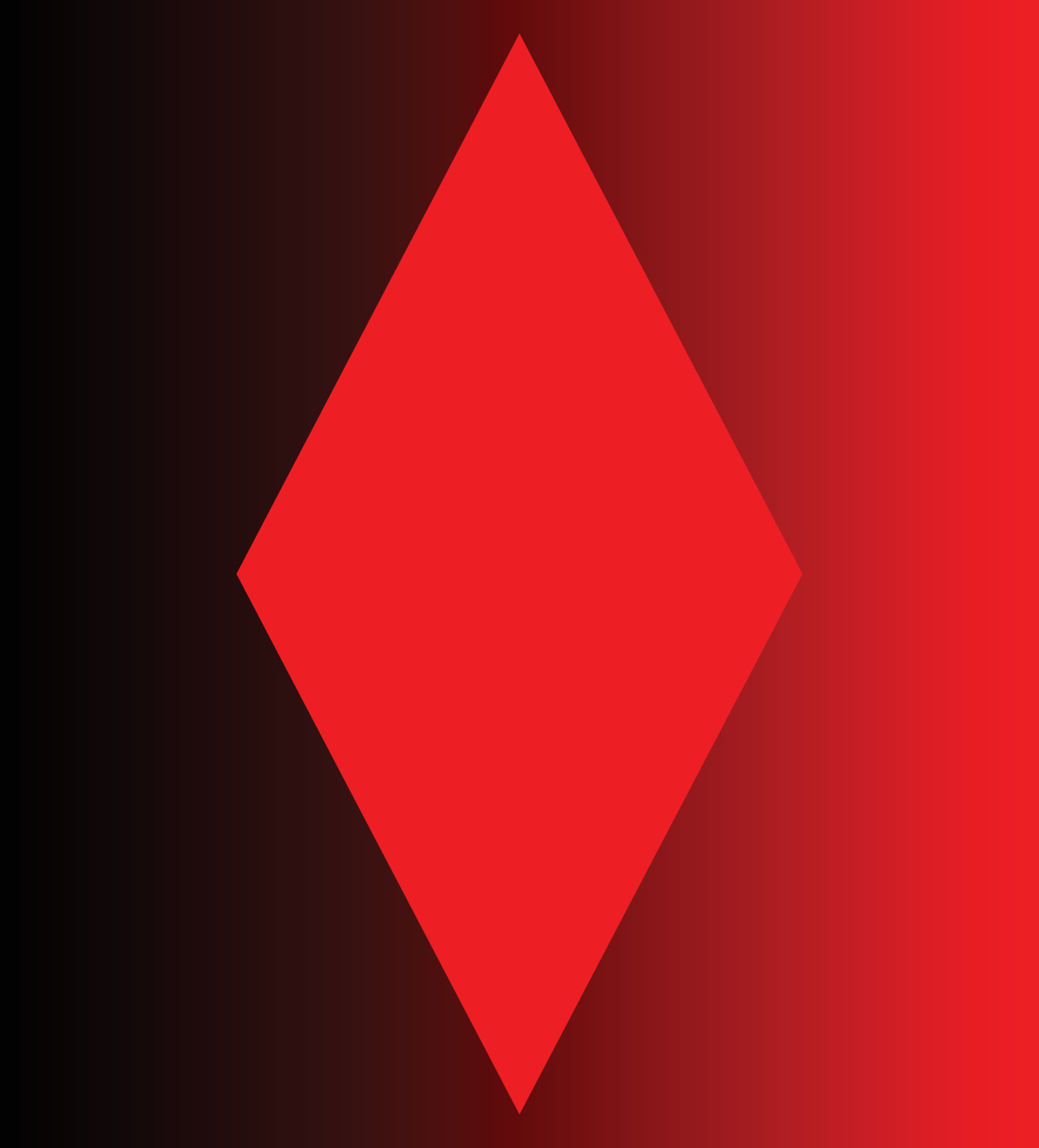 Diamond shape from playing cards, red diamond, playing cards symbol