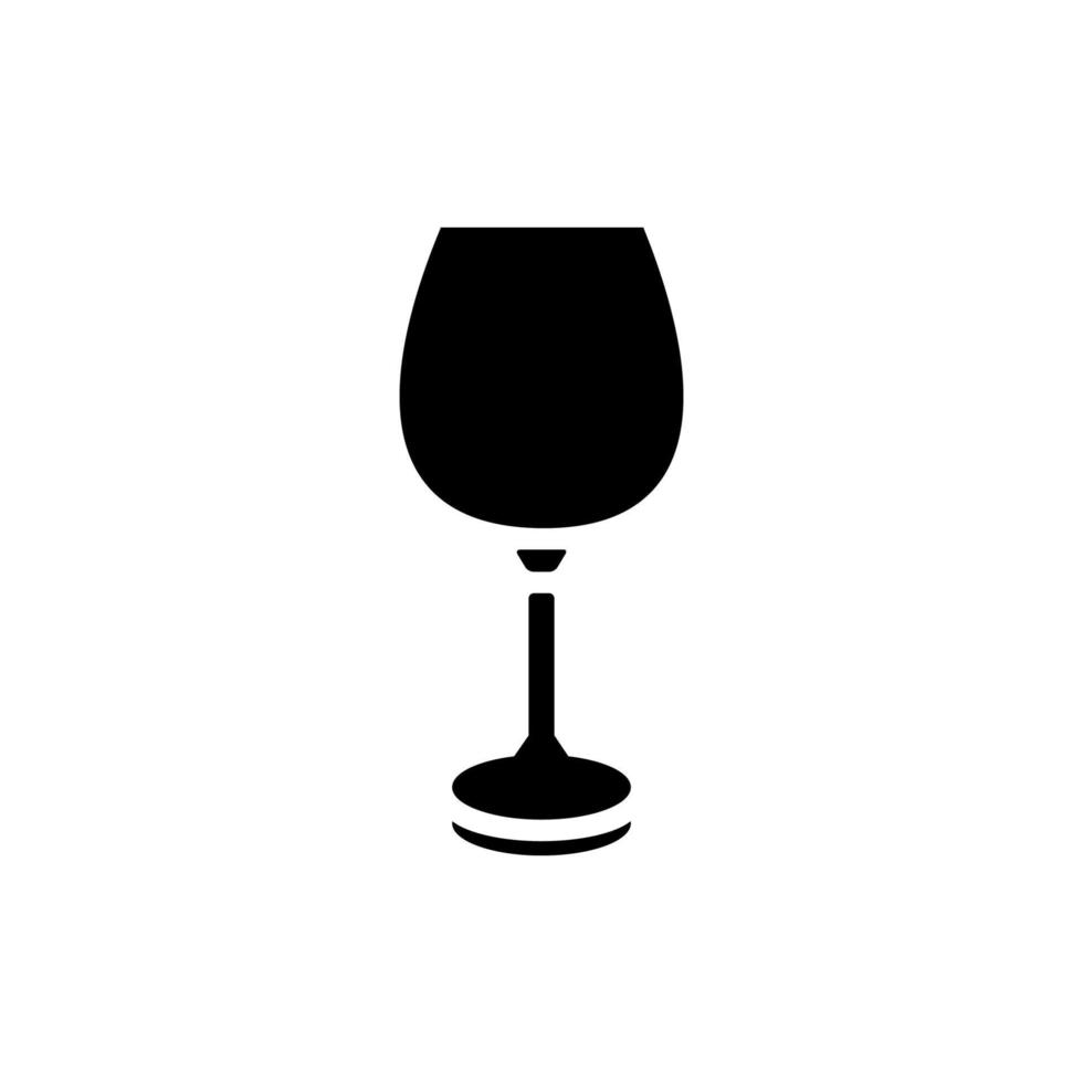 wine glass A1 vector