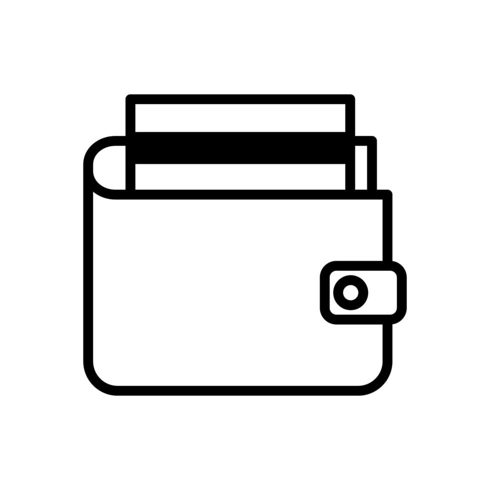 wallet icon design vector