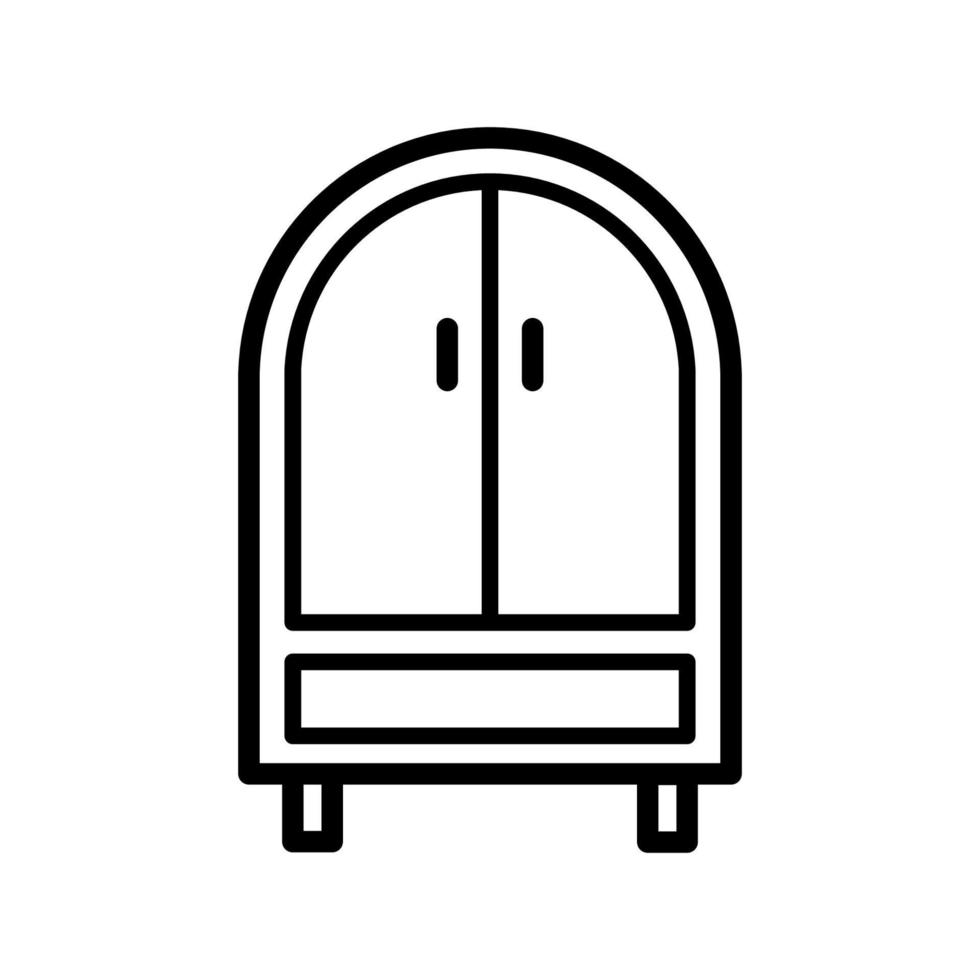 wardrobe icon design vector