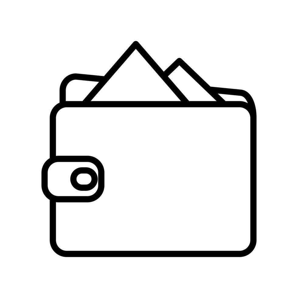 wallet icon design vector