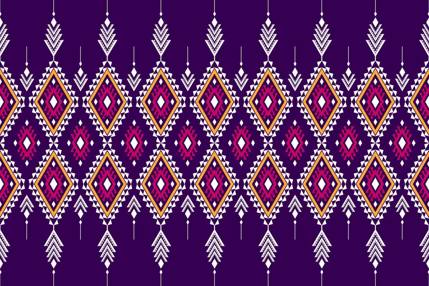 patrón geométrico étnico sin fisuras tradicional. estampado de adornos étnicos aztecas. estilo de patrón tribal. vector
