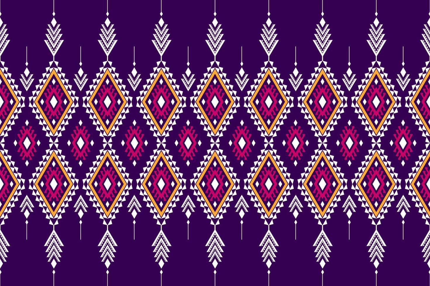 Geometric ethnic seamless pattern traditional. Aztec ethnic ornament print. Tribal pattern style. vector