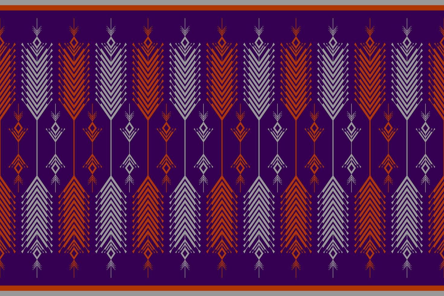 Carpet tribal pattern art. Geometric ethnic seamless pattern traditional. American, Mexican style. vector