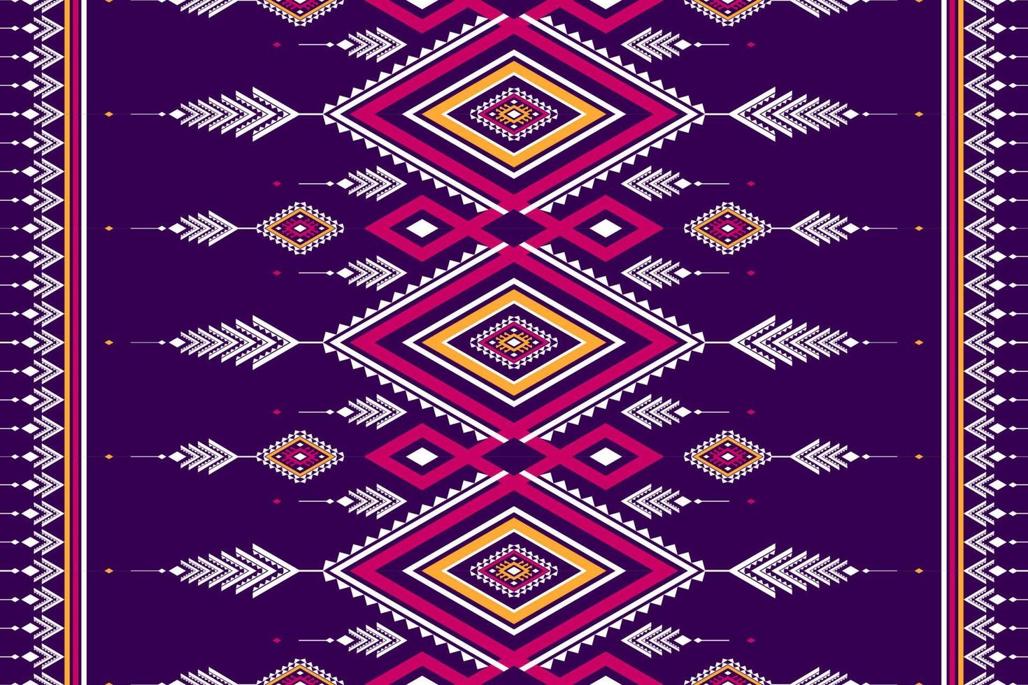 Geometric ethnic seamless pattern traditional. American, Mexican style. Aztec tribal ornament print. vector