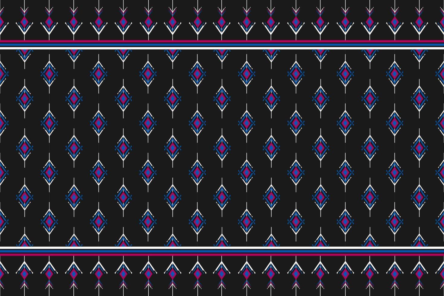 Geometric ethnic oriental seamless pattern traditional. Fabric Aztec pattern background. Tribal style. vector