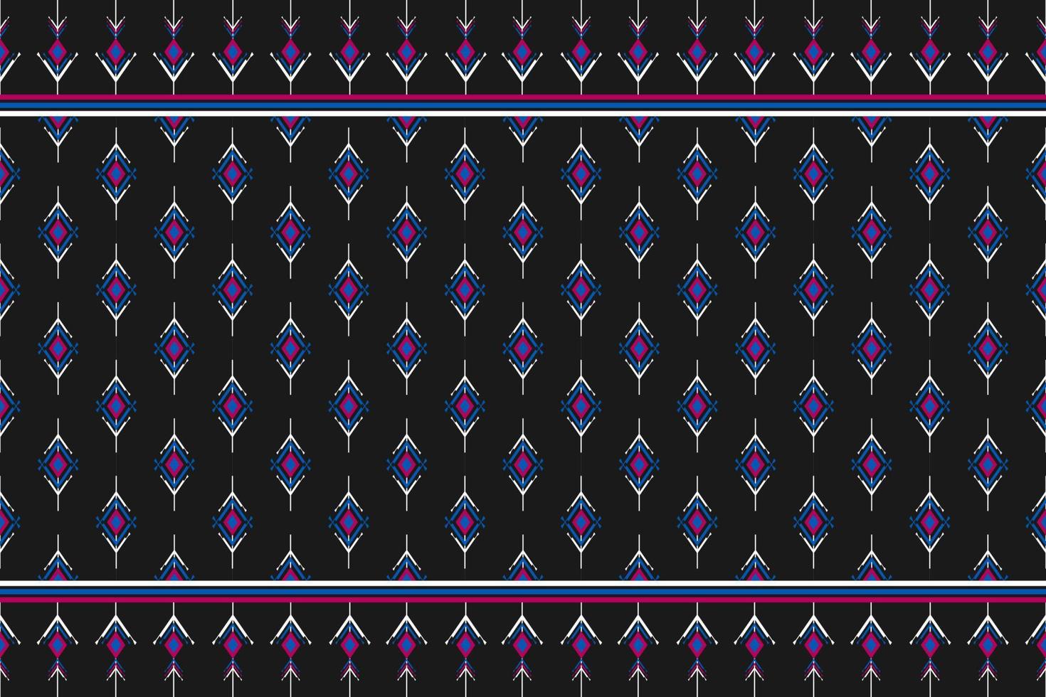 Geometric ethnic oriental seamless pattern traditional. Fabric Aztec pattern background. Tribal style. vector