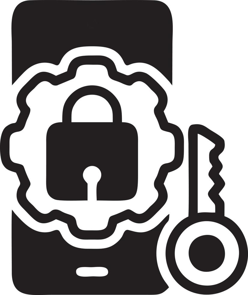 Lock security icon symbol vector image. Illustration of the key secure access system vector design. EPS 10