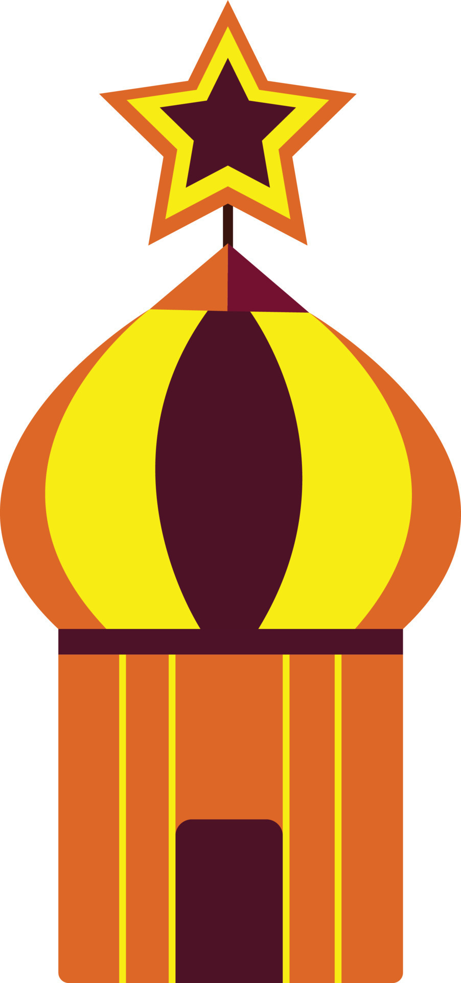 the mosque dome icon illustration 22540811 Vector Art at Vecteezy