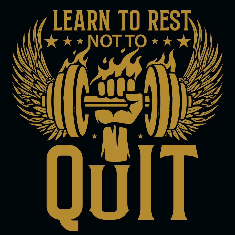 Gym or fitness tshirt design vector design