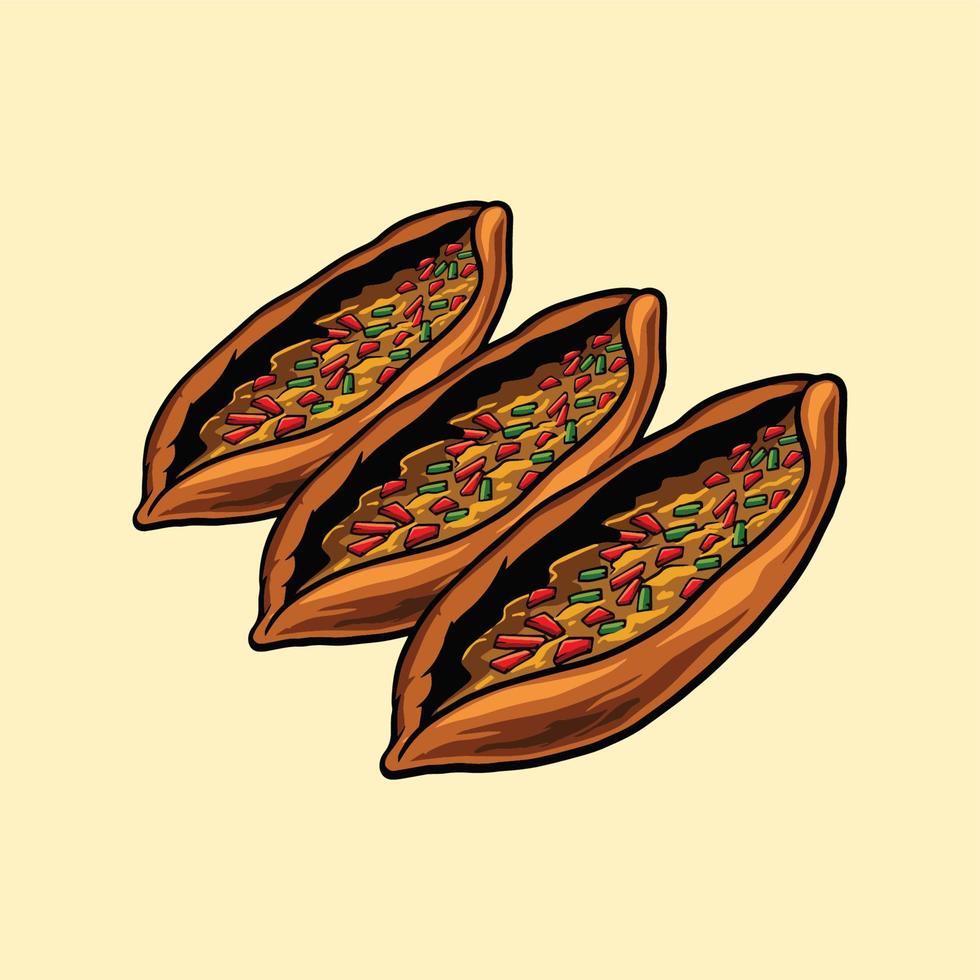 pide food vector