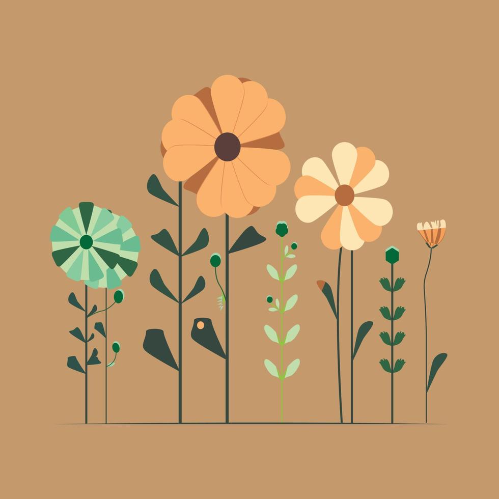 Flower vector art