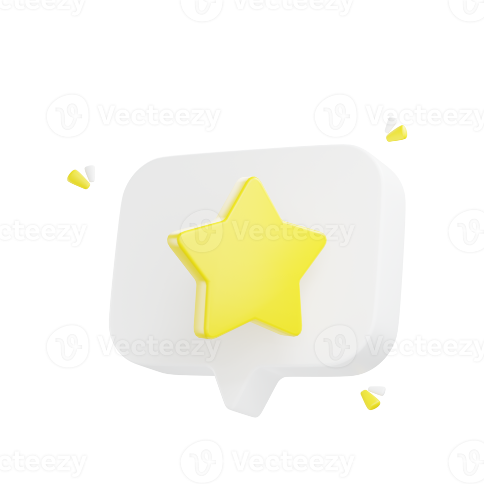 3d review rating stars for best excellent, services rating, Five stars, png