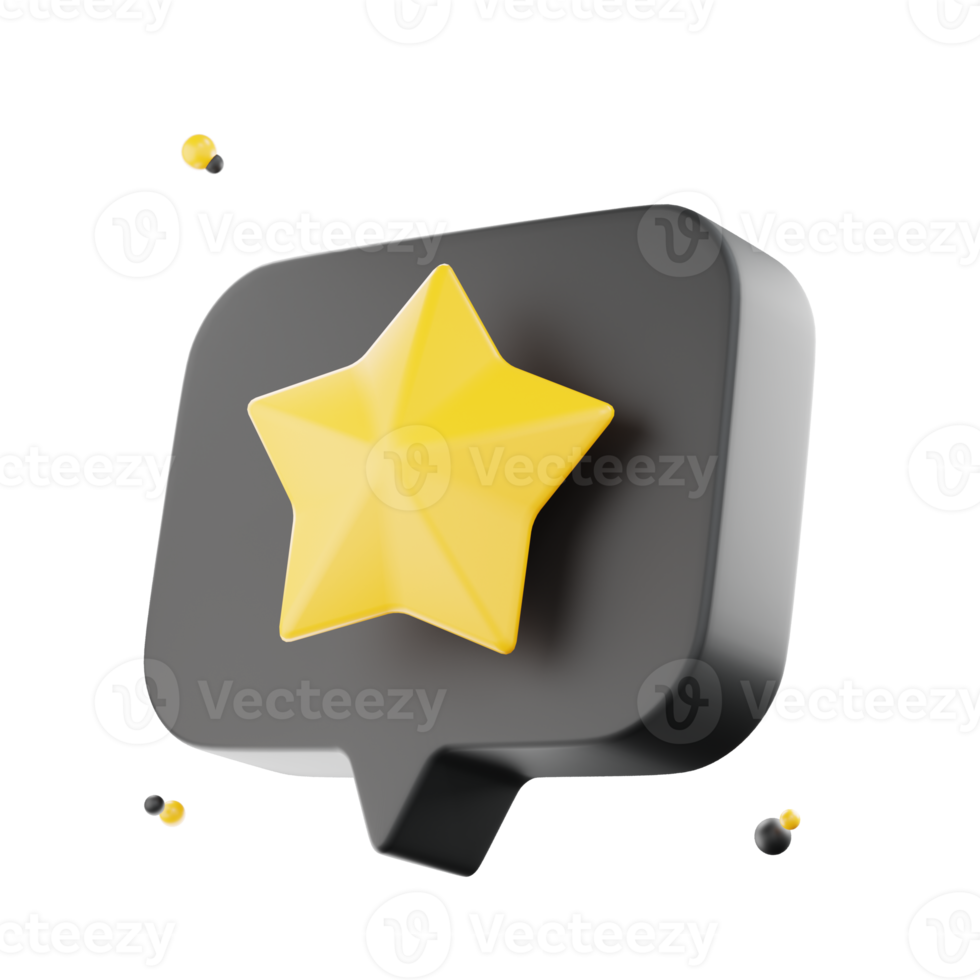 3d review rating stars for best excellent, services rating, Five stars, png