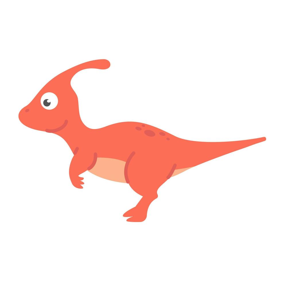 Cute cartoon dinosaur for nursery decoration. vector