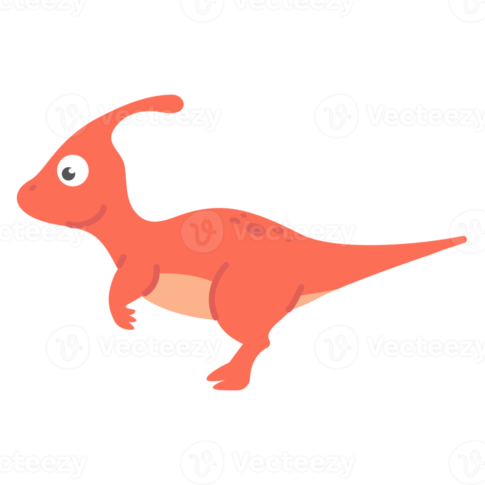 Cute cartoon dinosaur for nursery decoration. png