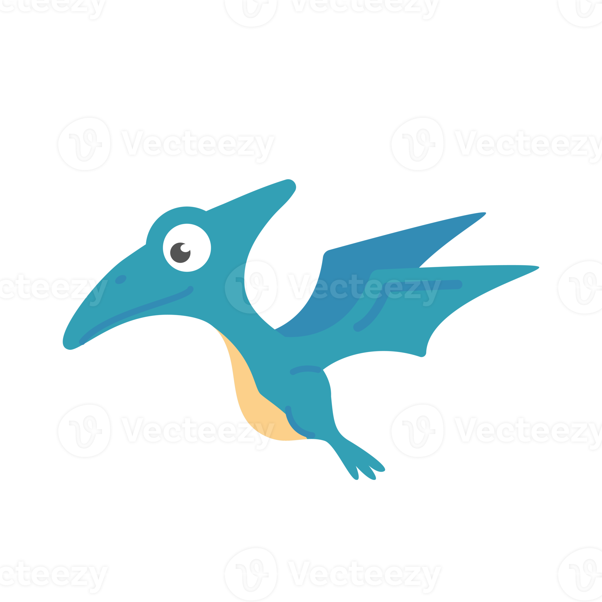 Cute cartoon dinosaur for nursery decoration. 22541897 PNG