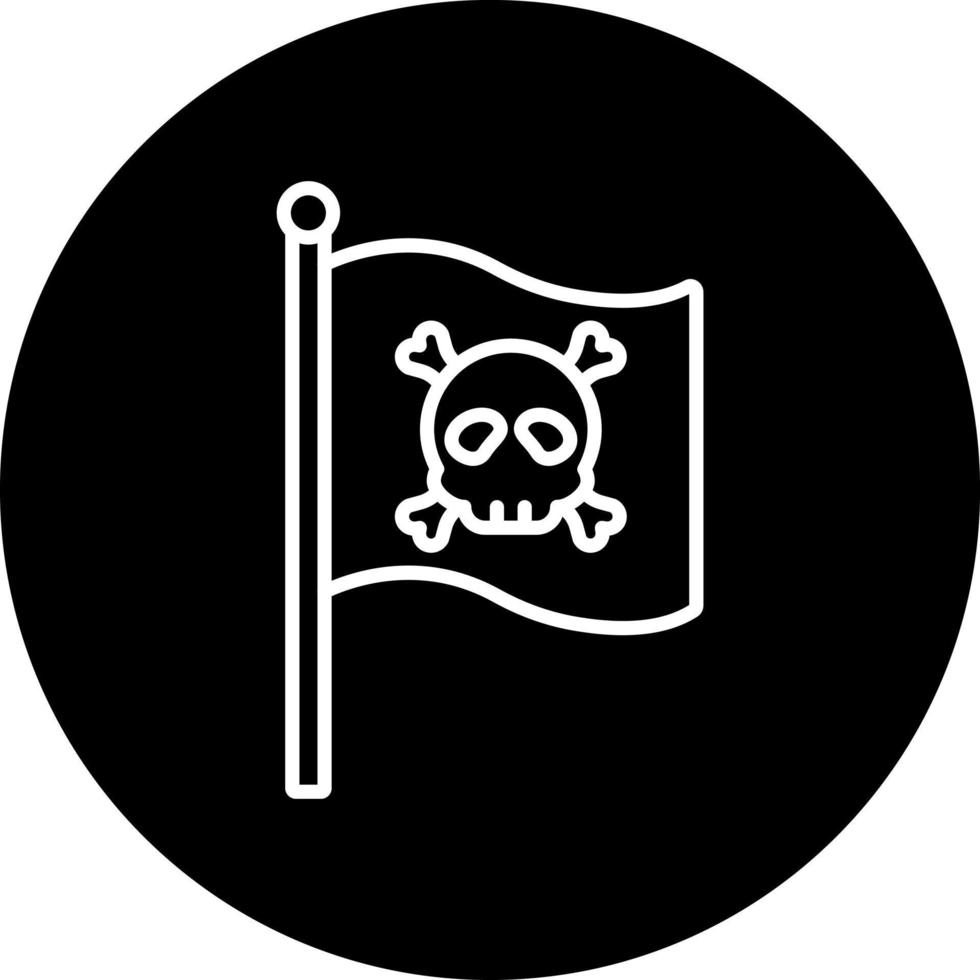 Jolly Roger Vector Icon Style