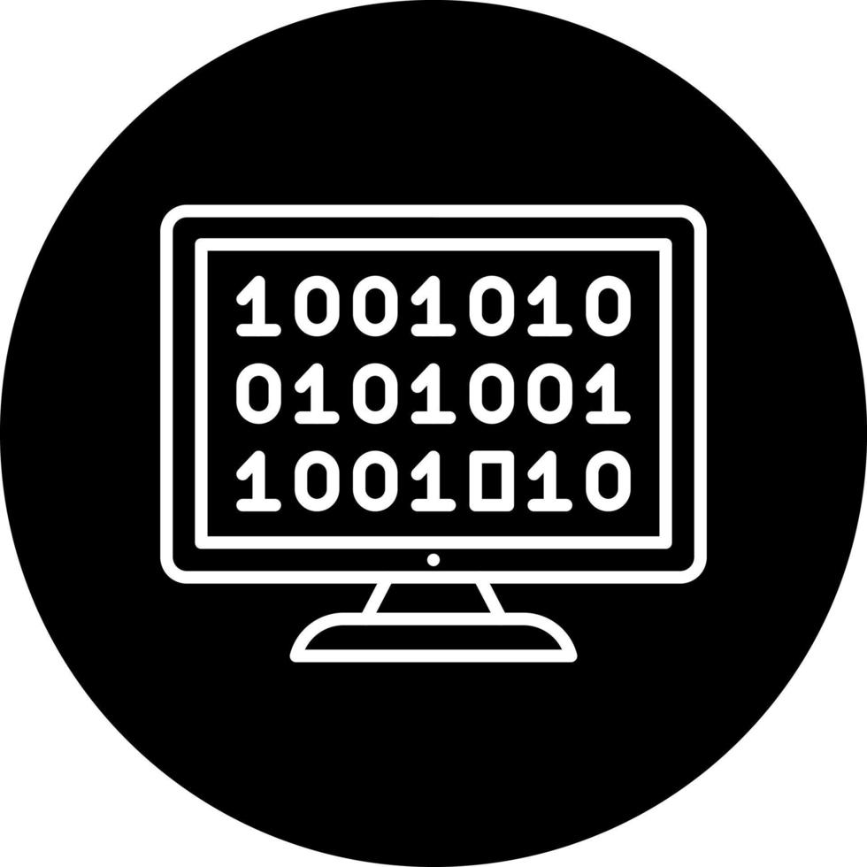 Hack Code Vector Icon Style