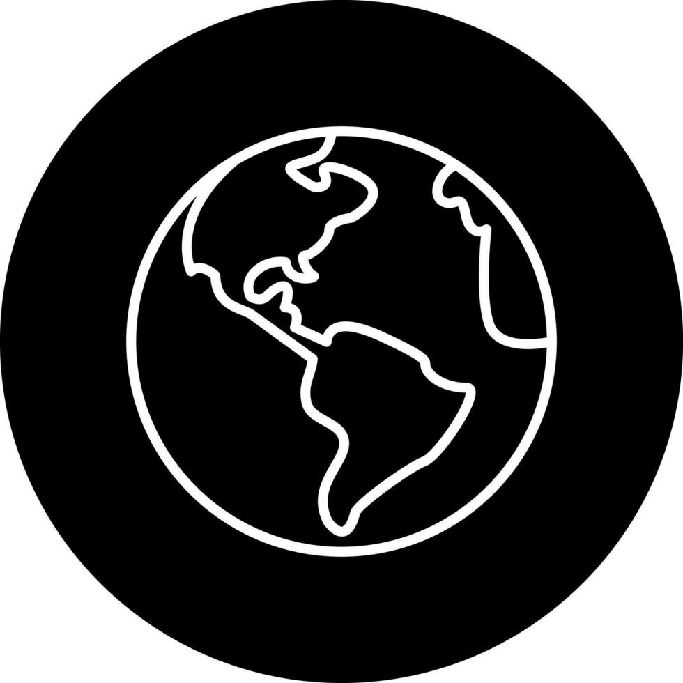 Globe Vector Icon Style