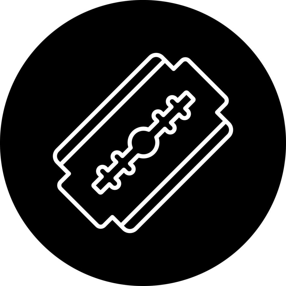 Razor Blade Vector Icon Style