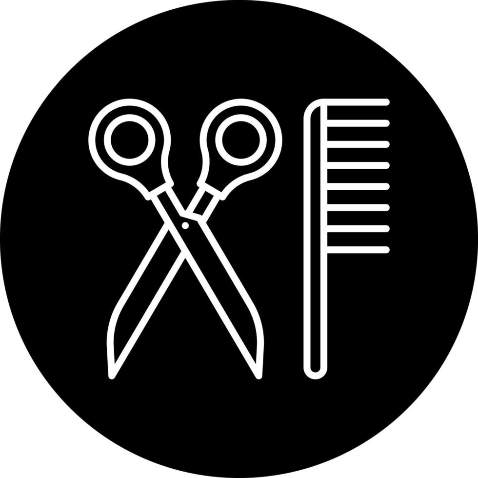 Barber Vector Icon Style