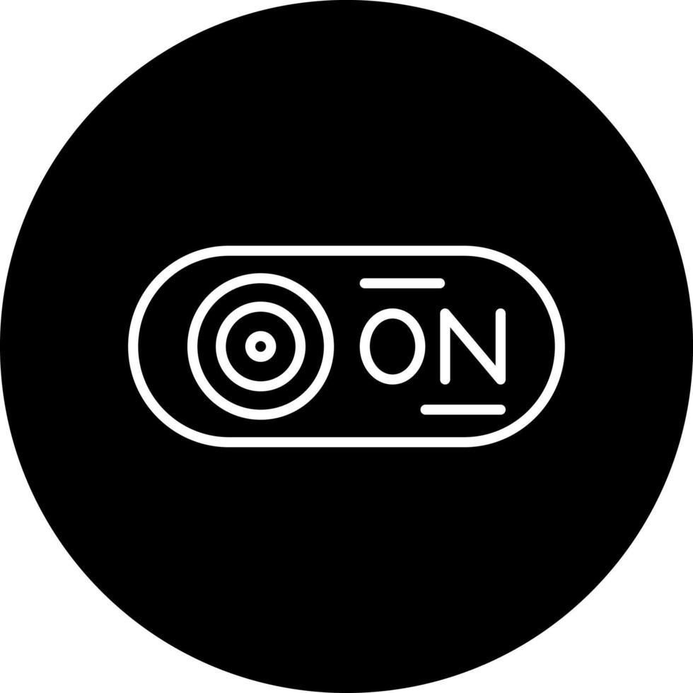 On Off Switch Vector Icon Style
