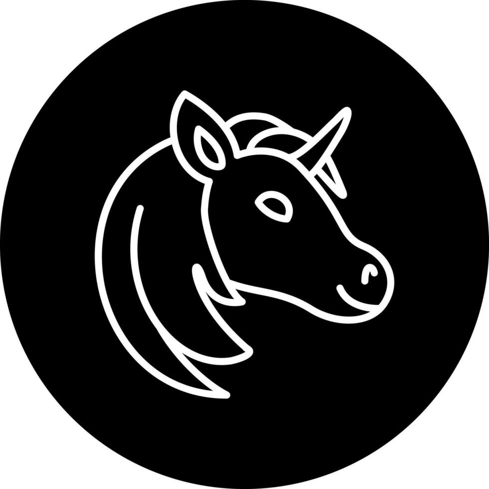 Unicorn Vector Icon Style