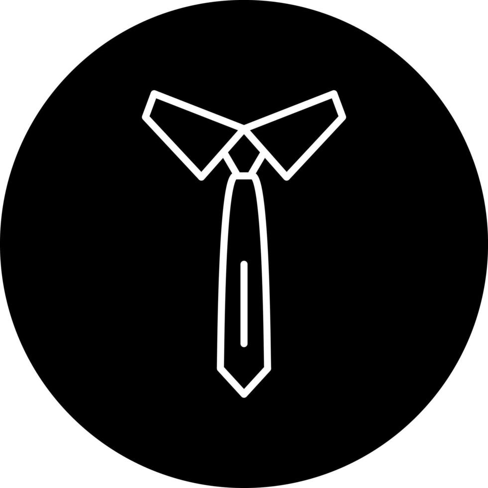 Corbata vector icono estilo