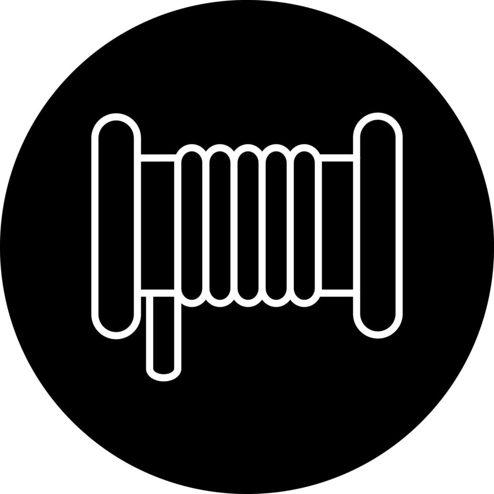 Cable Roll Vector Icon Style