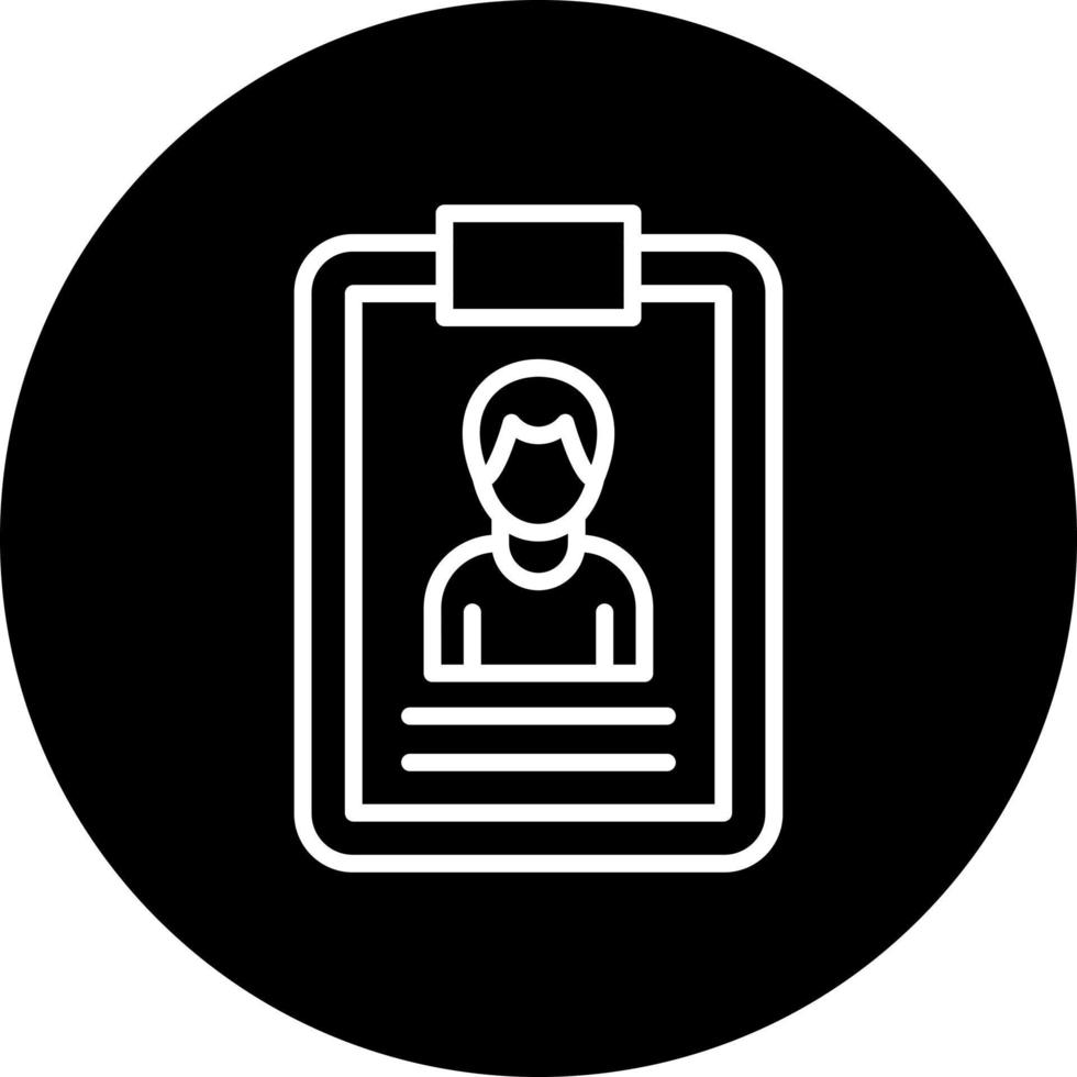 Curriculum Vector Icon Style