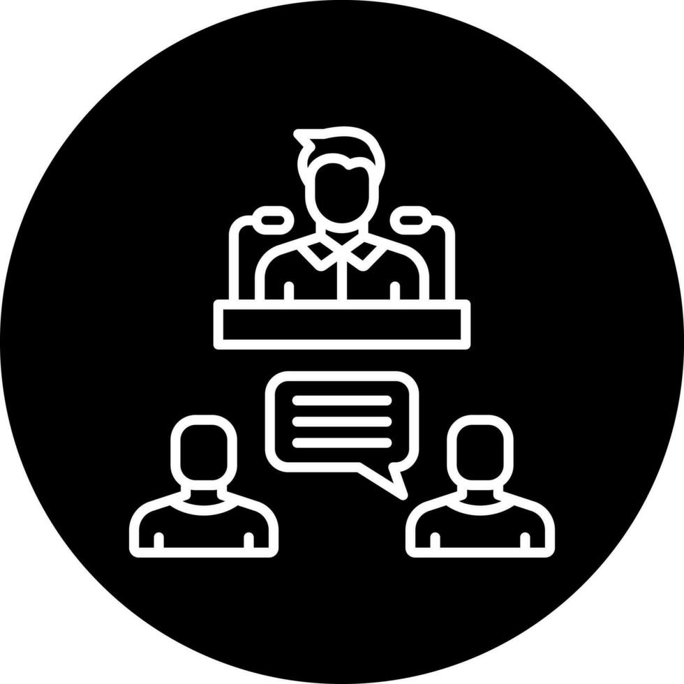 Debate Vector Icon Style 22542966 Vector Art at Vecteezy