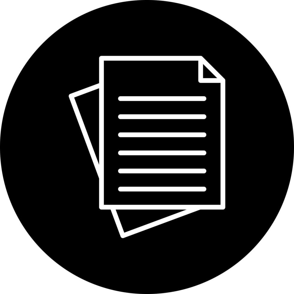 Documents Vector Icon Style