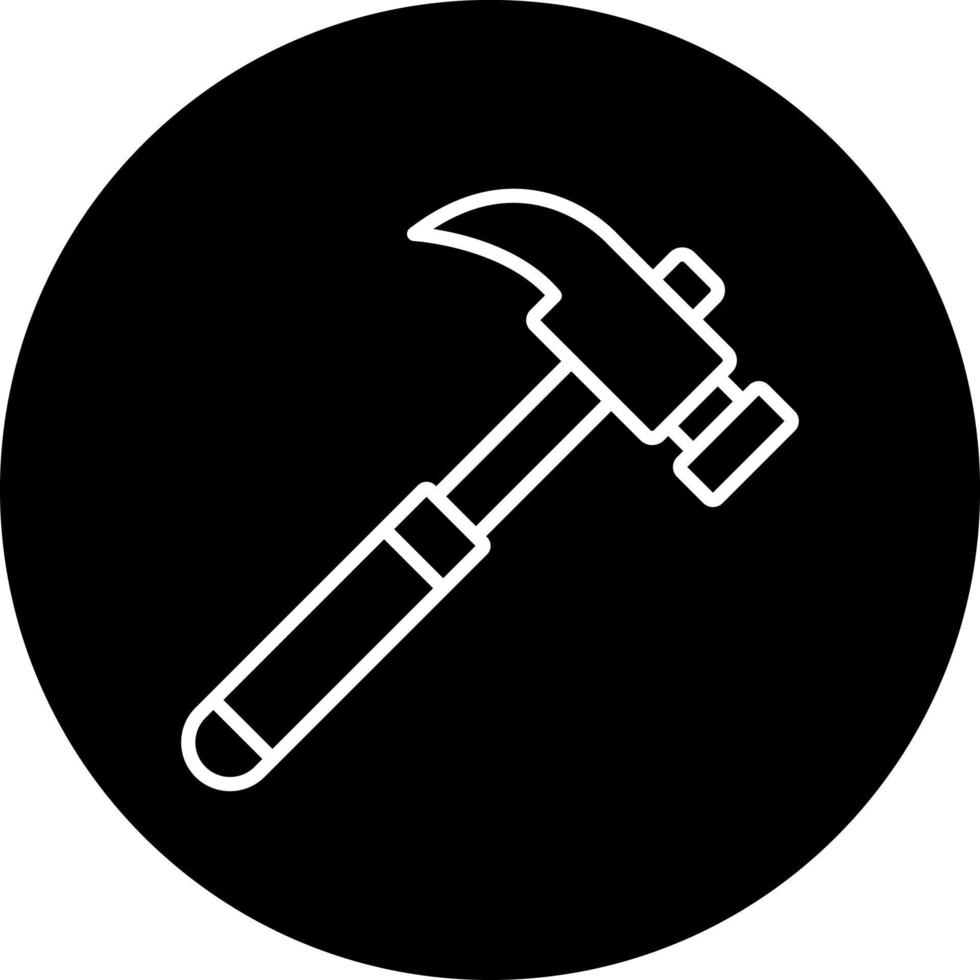 Hammer Vector Icon Style