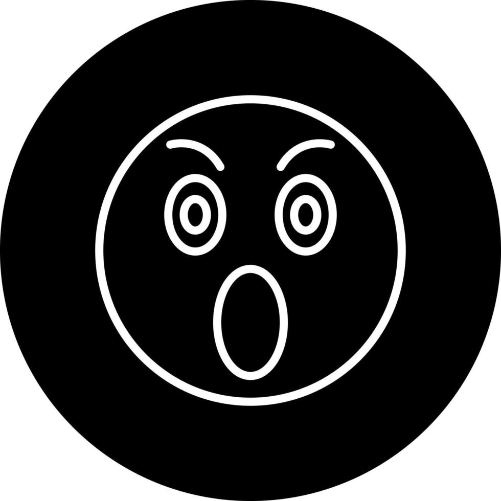 Surprised Vector Icon Style
