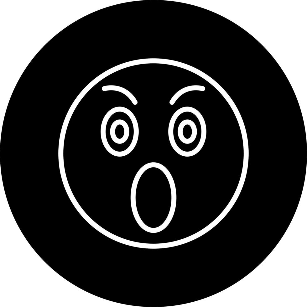 Surprised Vector Icon Style