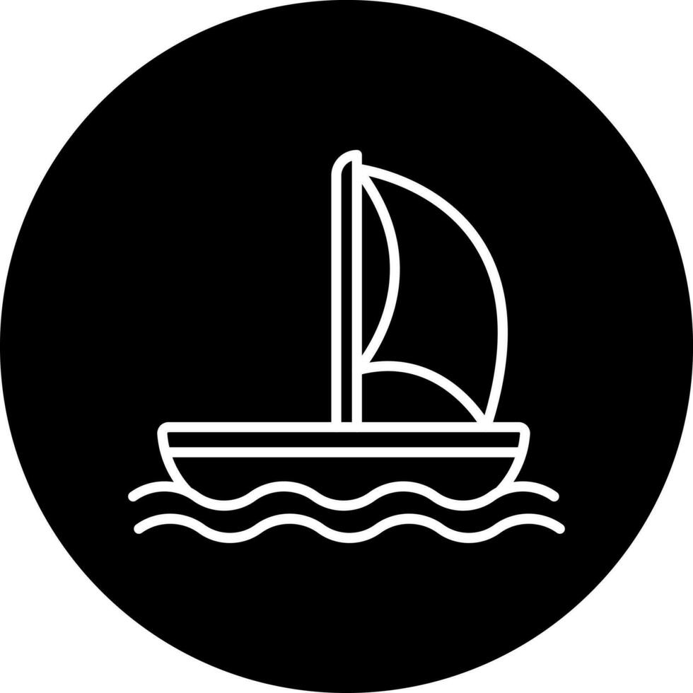 Splash Boat Vector Icon Style