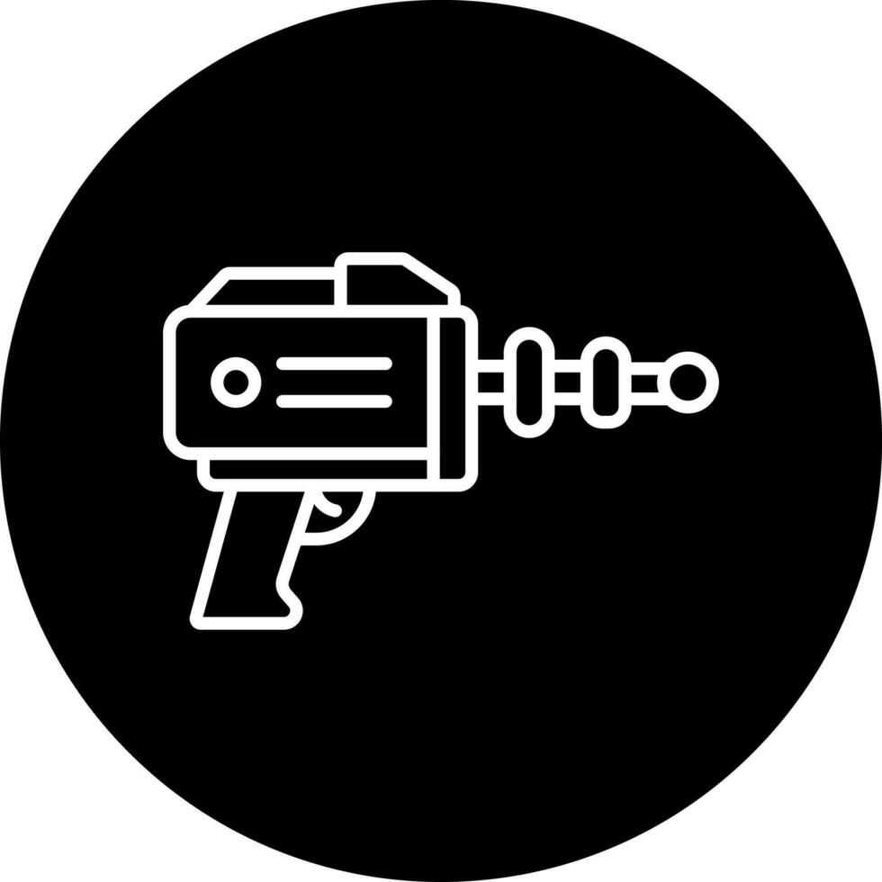 Laser Battle Vector Icon Style