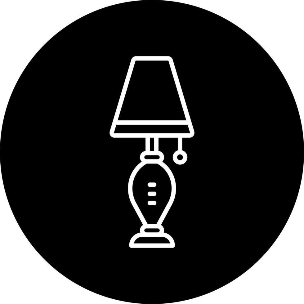 Table Lamp Vector Icon Style 22543267 Vector Art at Vecteezy