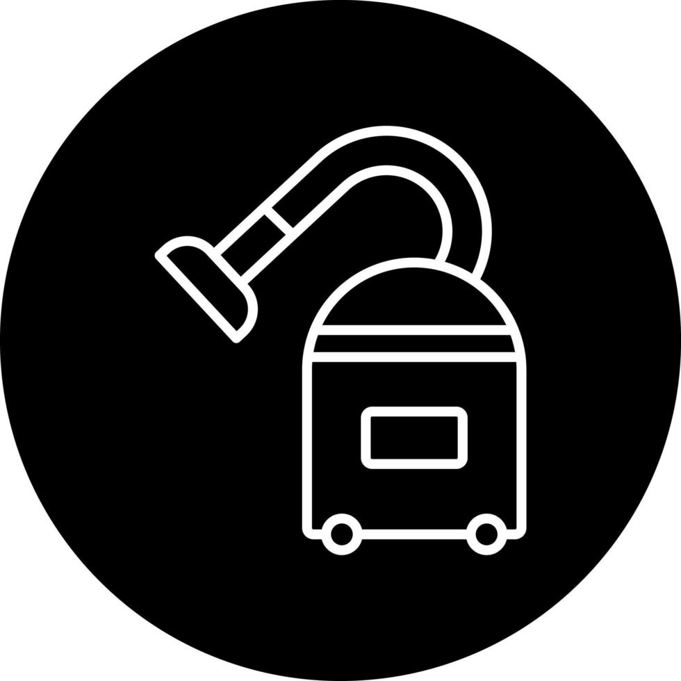 Vacuum Cleaner Vector Icon Style