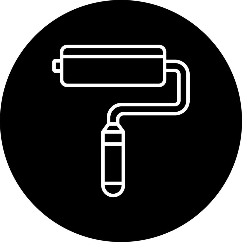 Paint Roller Vector Icon Style