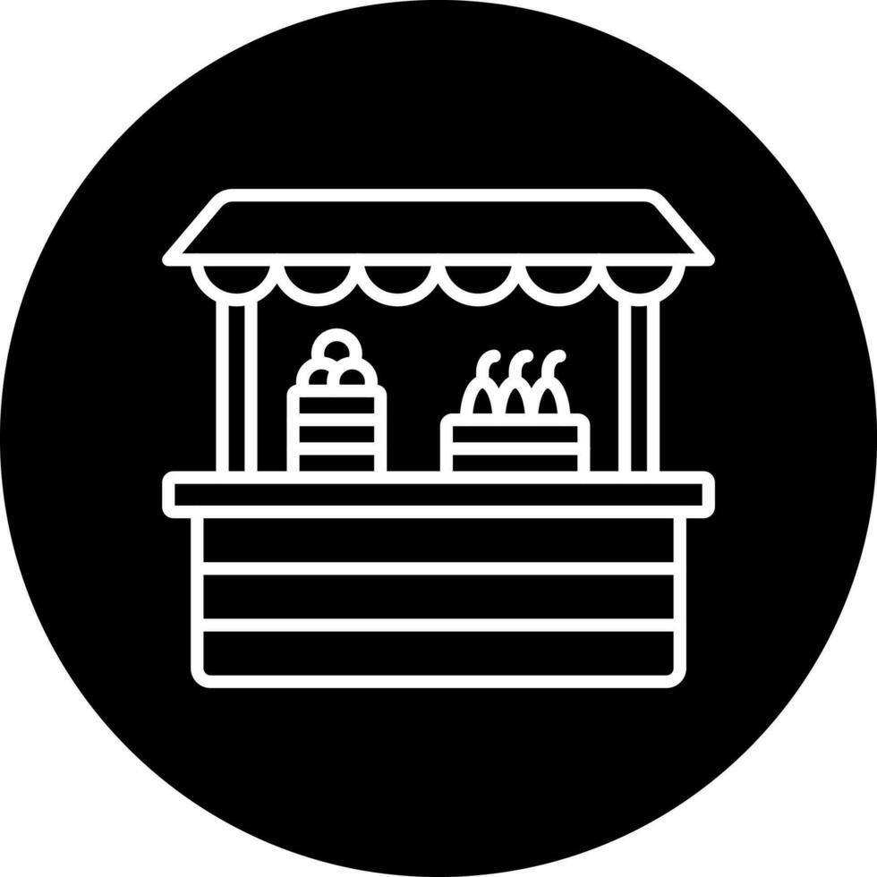 Farmer's Market Vector Icon Style