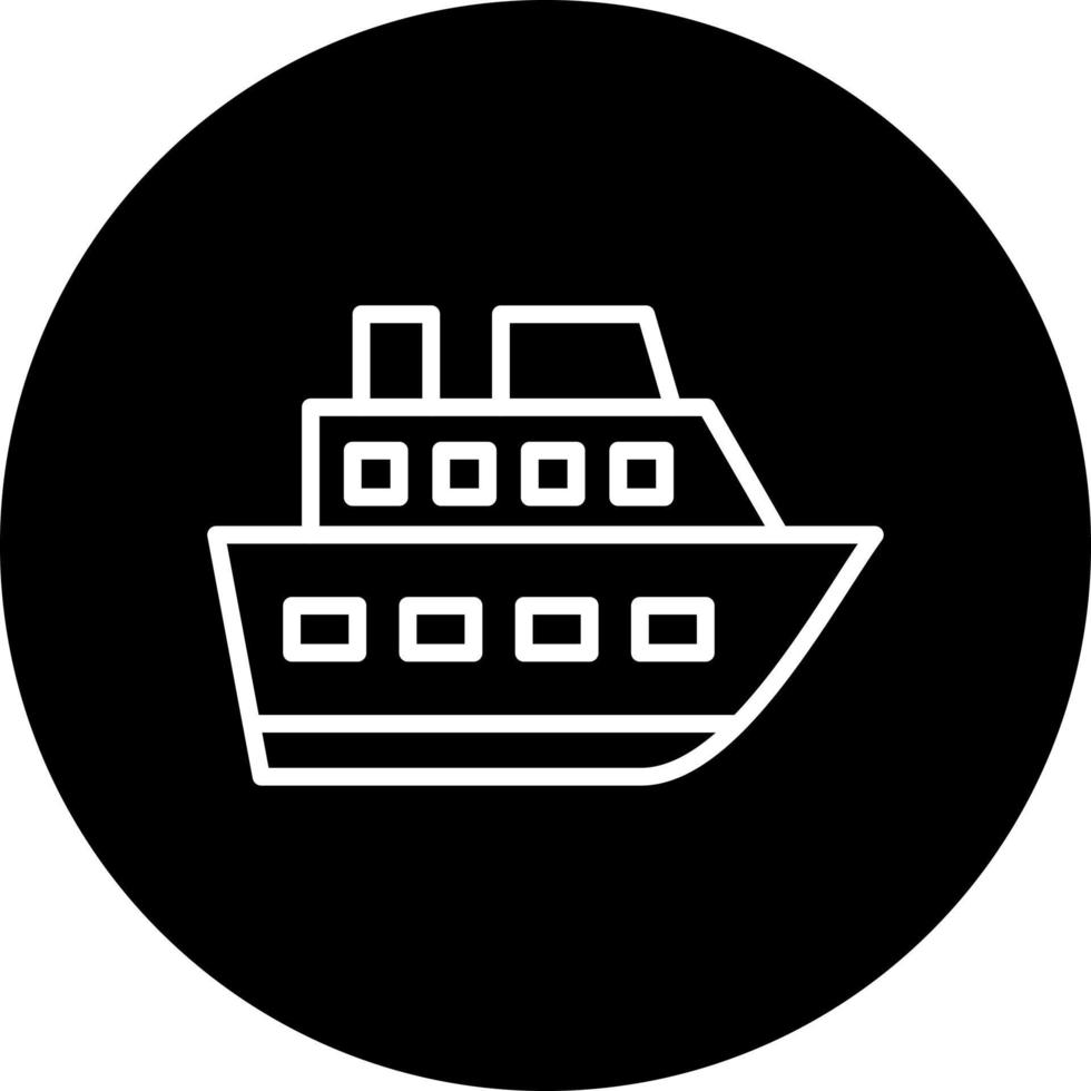 Cruise Vector Icon Style