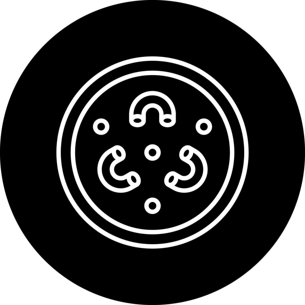 Mac N Cheese Vector Icon Style