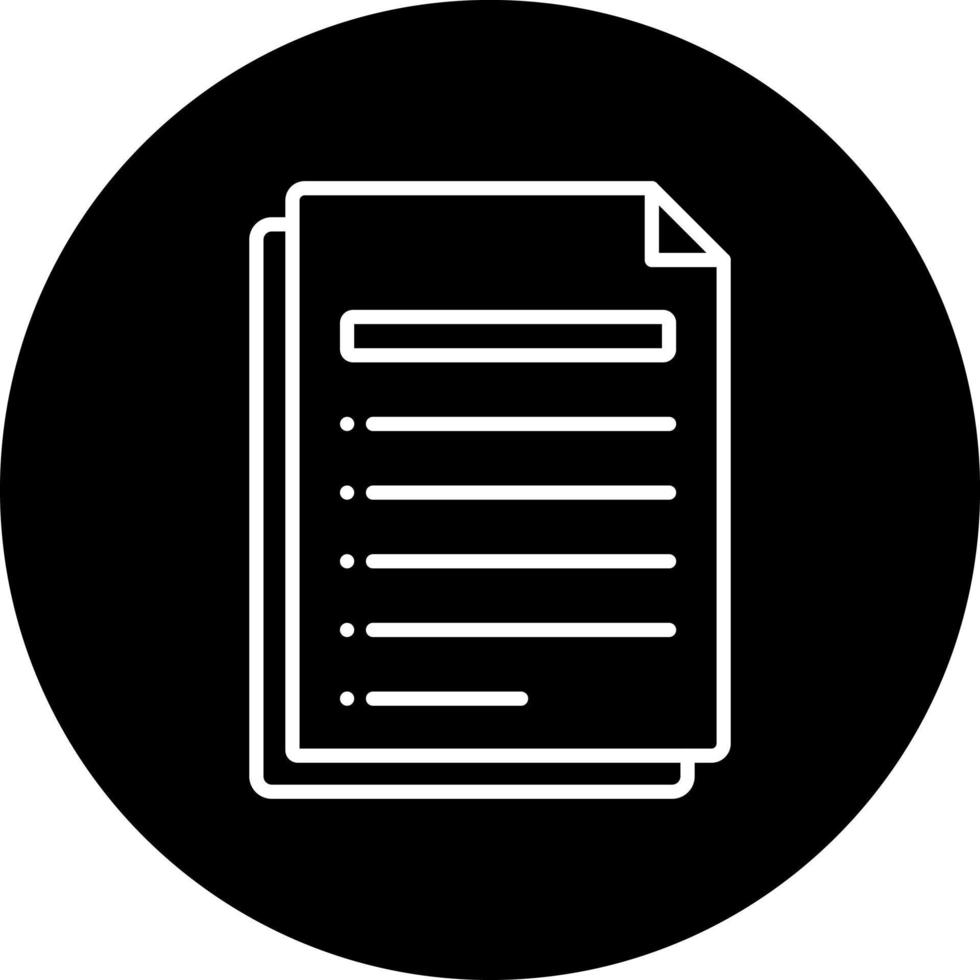 Essay Vector Icon Style