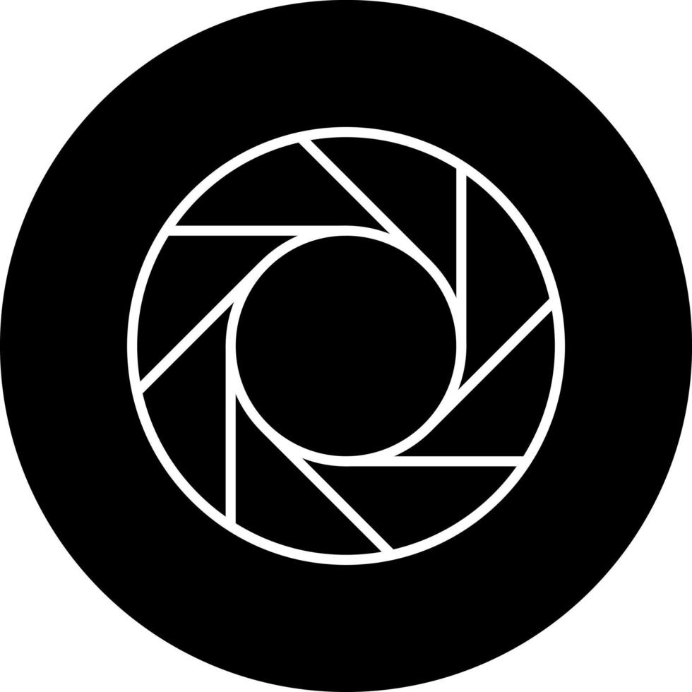 Diaphragm Vector Icon Style