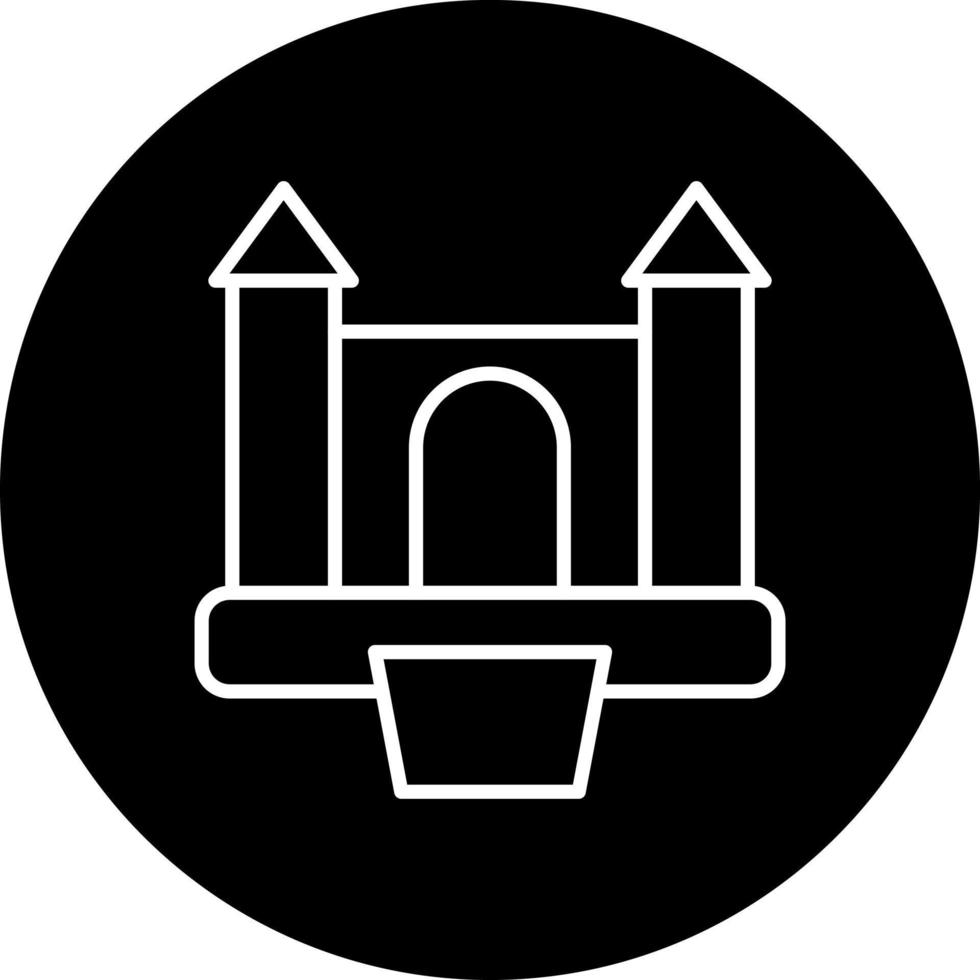 Bouncy Castle Vector Icon Style