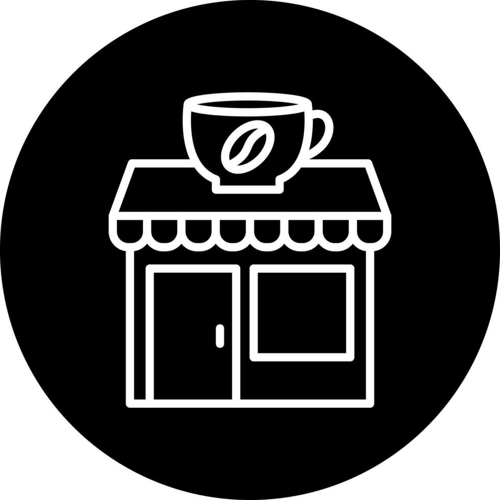 Coffee Shop Vector Icon Style