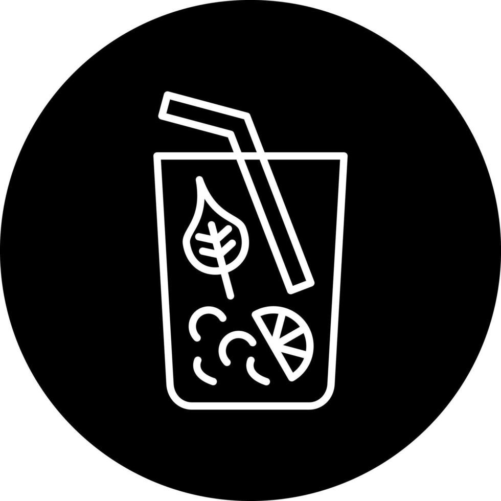 mojito vector icono estilo